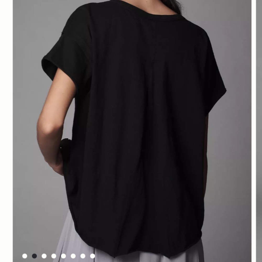 NWT Anthropologie Pilcro The Midnight Wildcats Graphic Tee Black Size XL - Picture 2 of 10